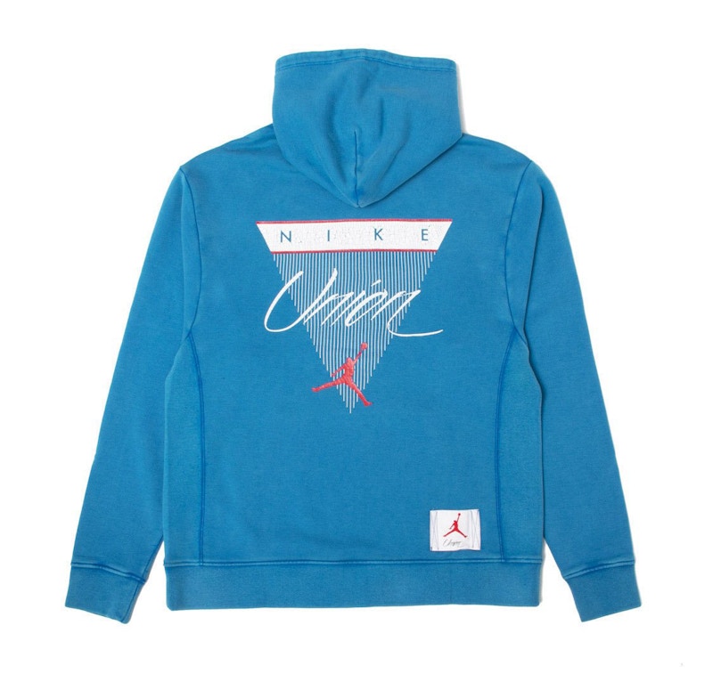 Jordan x Union NRG Vault AJ Flight Hoodie Blue