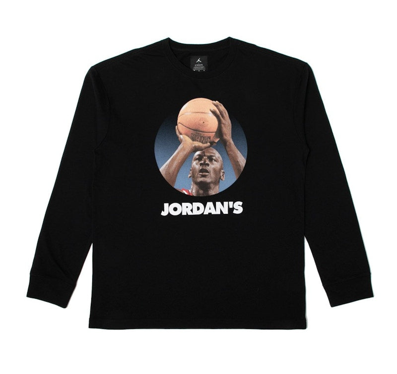 Jordan x Union NRG Vault AJ Flight L/S Tee Black