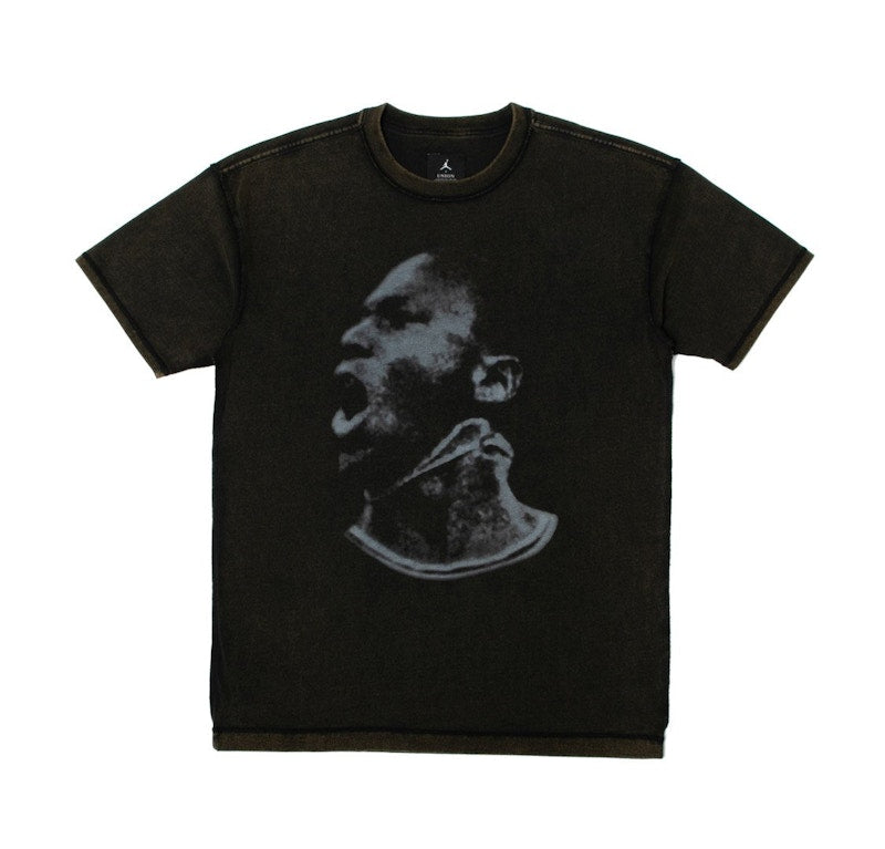 Jordan x Union NRG Vault AJ Flight Photo Top Tee Black