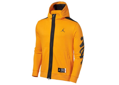 Jordan x Zion x Naruto Full Zip Top Hoodie Orange