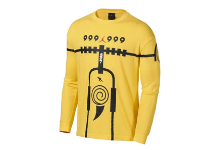 Jordan x Zion x Naruto L/S T-Shirt Lemon Wash