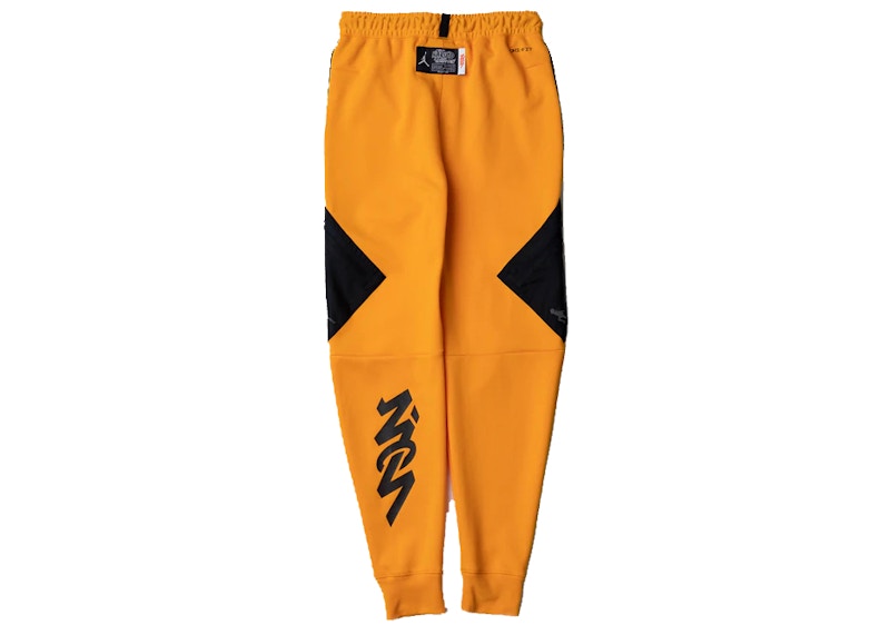 Jordan x Zion x Naruto Pants Orange Peel/Black