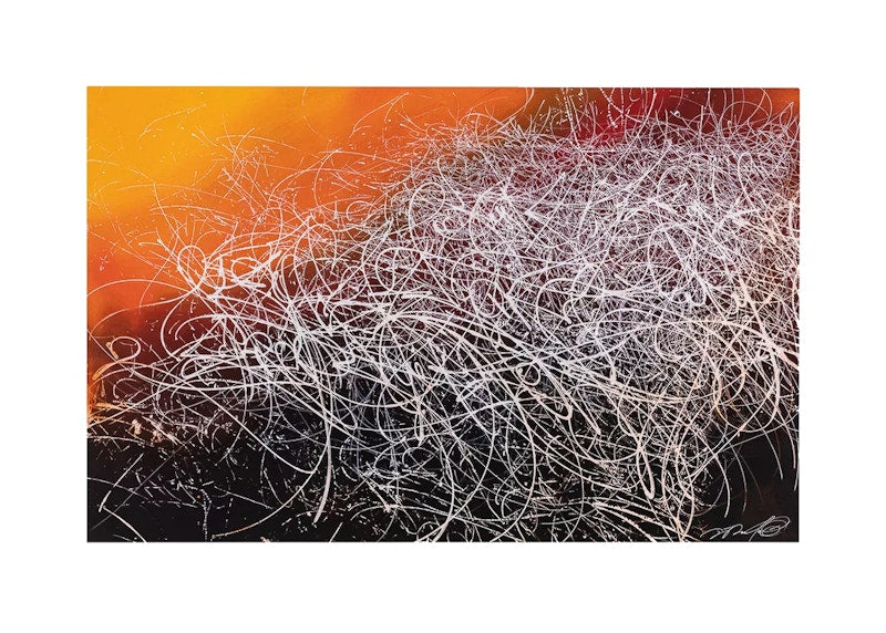 Jose Parla Seeing in Phosphene Print (Signed, Edition of 380)