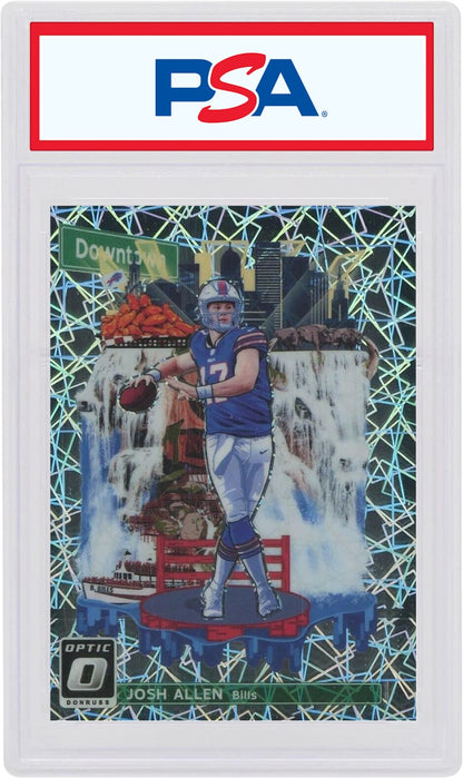 Josh Allen 2018 Panini Donruss Optic Downtown Rookie #DT14 (PSA or BGS Graded)
