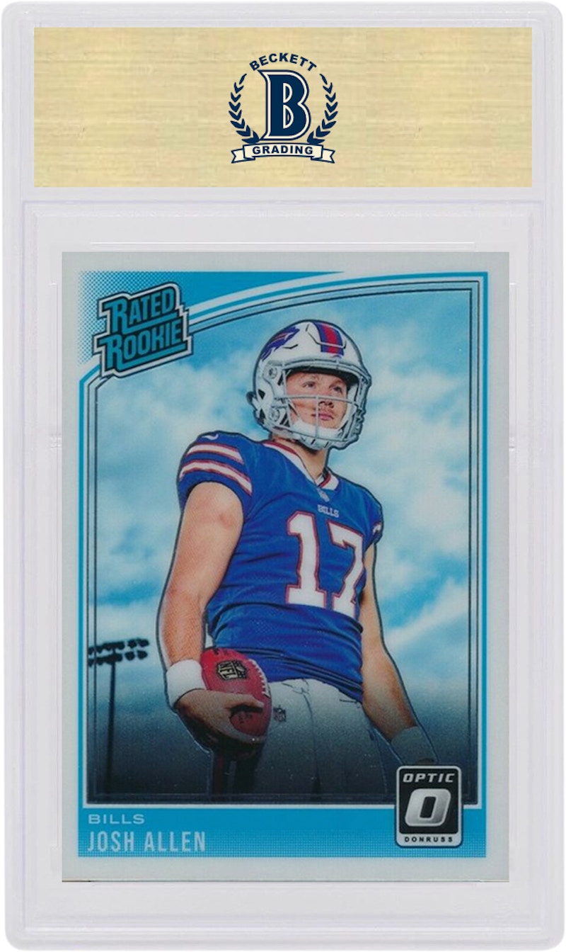 Josh Allen 2018 Panini Donruss Optic Rookie #154 (PSA or BGS Graded)