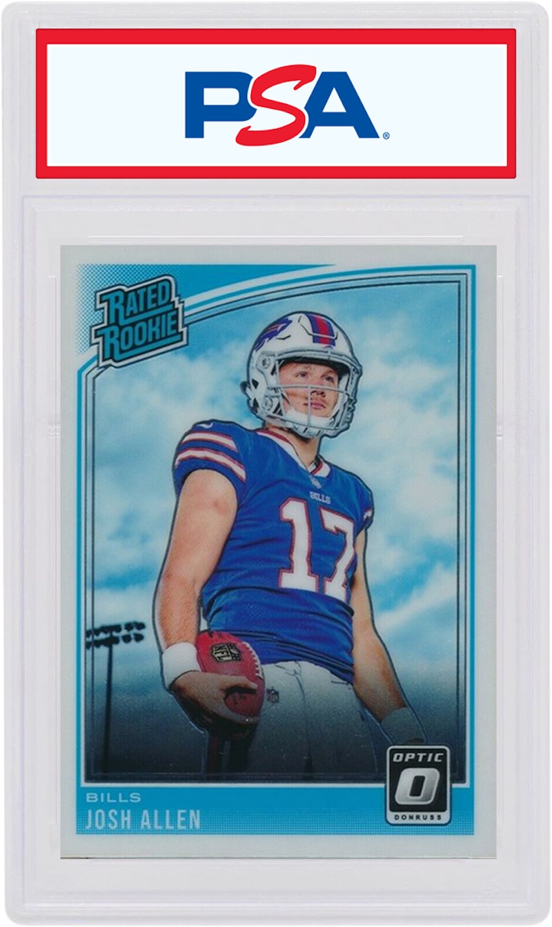 Josh Allen 2018 Panini Donruss Optic Rookie #154 (PSA or BGS Graded)