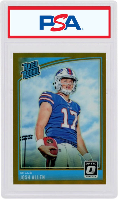 Josh Allen 2018 Panini Donruss Optic Rookie Bronze #154 (PSA or BGS Graded)