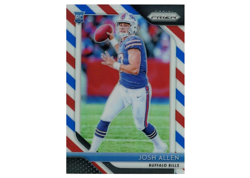 Josh Allen 2018 Panini Prizm Rookie Red/White/Blue #205 (Ungraded)