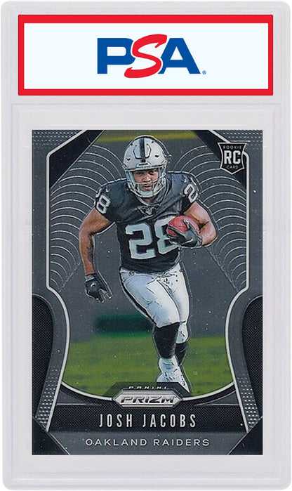 Josh Jacobs 2019 Panini Prizm Rookie #323 (PSA or BGS Graded)