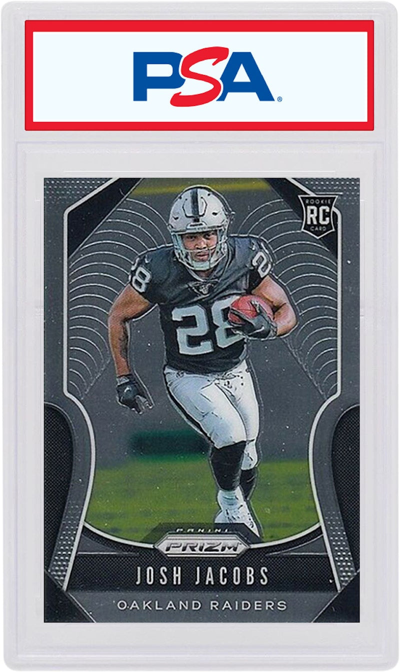 Josh Jacobs 2019 Panini Prizm Rookie #323 (PSA or BGS Graded)