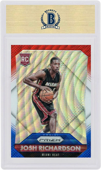 Josh Richardson 2015 Panini Prizm Rookie Red/White/Blue #317 (PSA or BGS Graded)