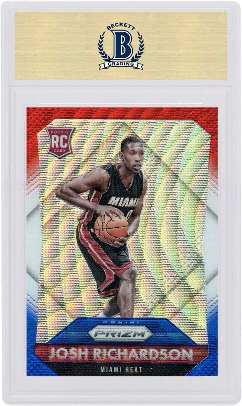 Josh Richardson 2015 Panini Prizm Rookie Red/White/Blue #317 (PSA or BGS Graded)