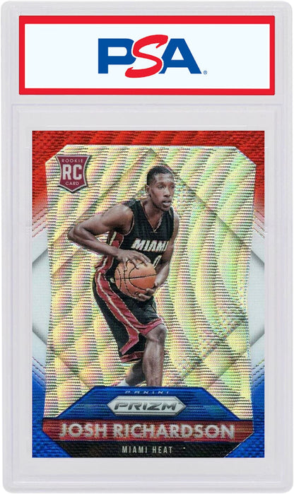 Josh Richardson 2015 Panini Prizm Rookie Red/White/Blue #317 (PSA or BGS Graded)