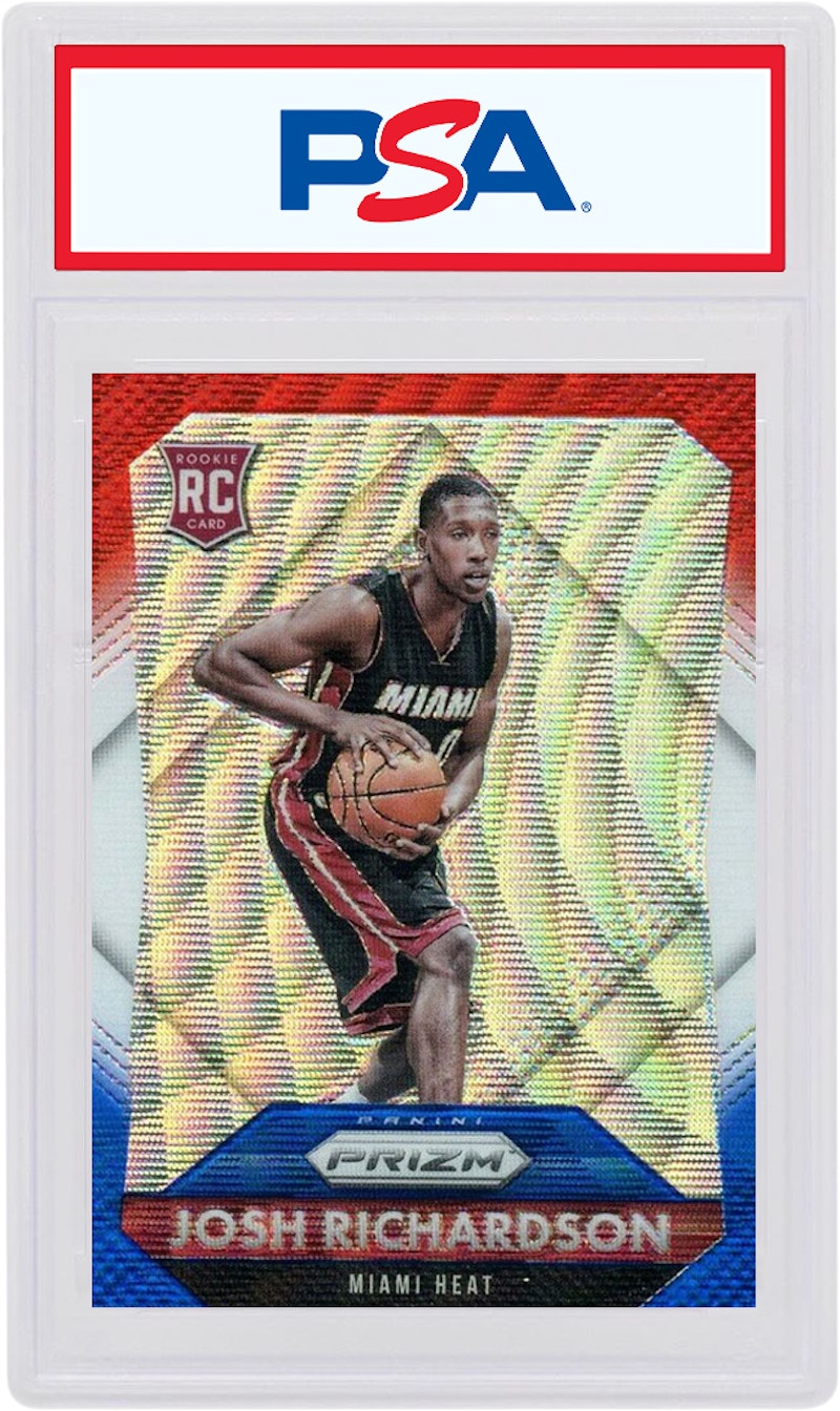 Josh Richardson 2015 Panini Prizm Rookie Red/White/Blue #317 (PSA or BGS Graded)