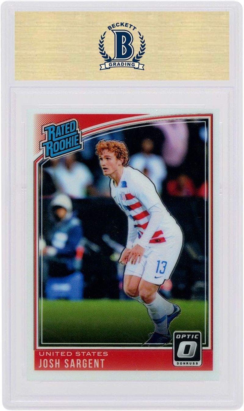 Josh Sargent 2018 Donruss Soccer Rated Rookie Optic #200 (PSA or BGS Graded)
