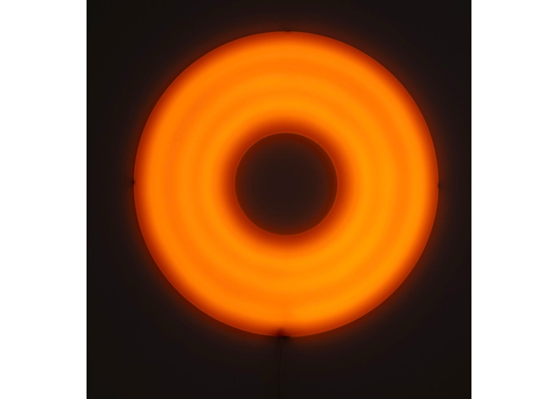 Josh Sperling DONUT Light Sculpture Orange