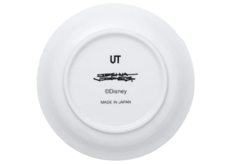 Joshua Vides x Uniqlo Monochrome Mickey Face Small Plate