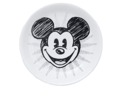 Joshua Vides x Uniqlo Monochrome Mickey Face Small Plate