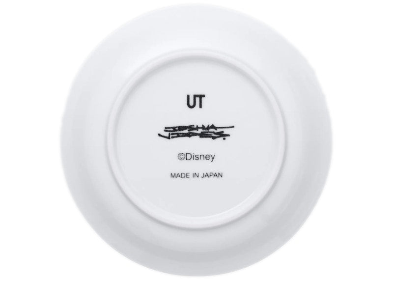 Joshua Vides x Uniqlo Monochrome Mickey Small Plate