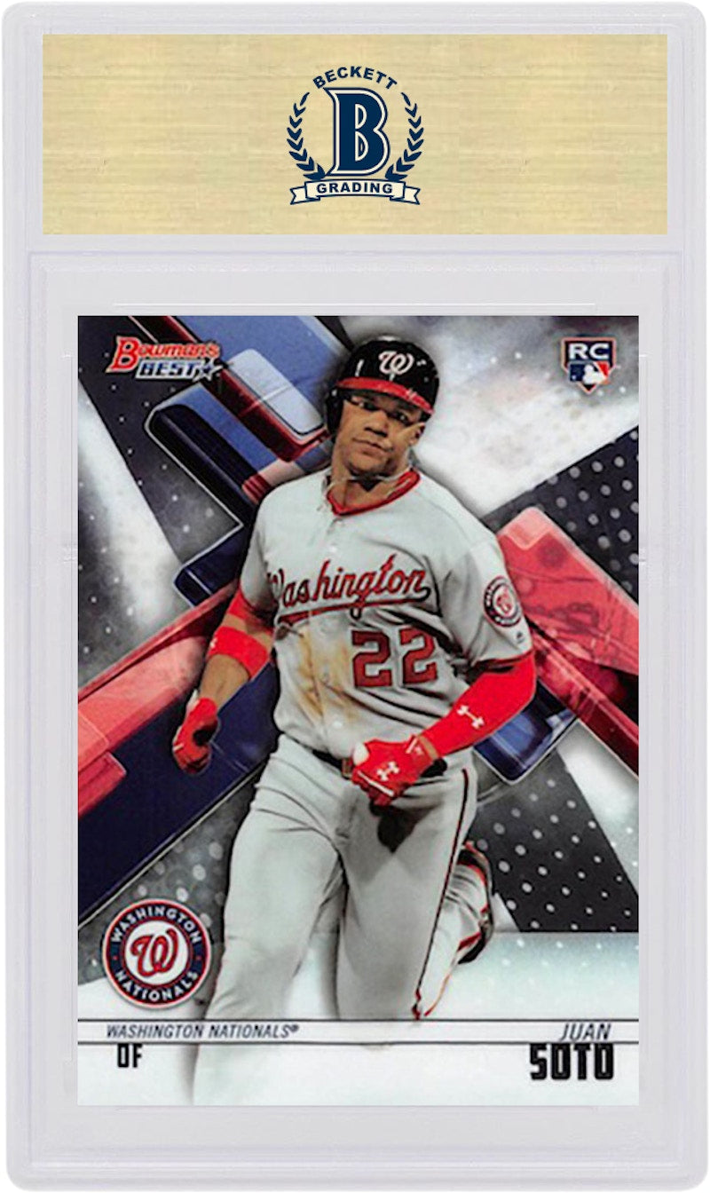 Juan Soto 2018 Bowman's Best Rookie #29 (PSA or BGS Graded)