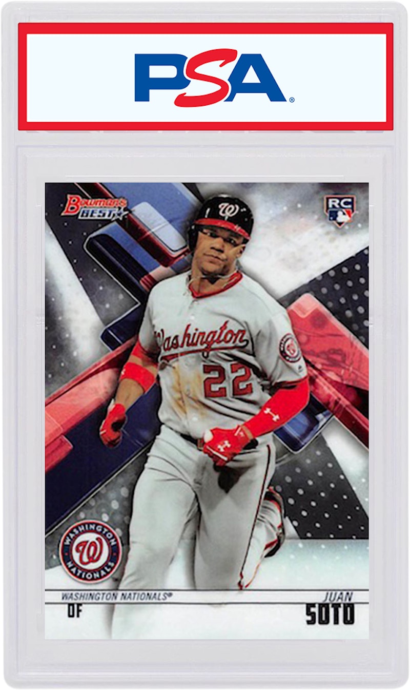 Juan Soto 2018 Bowman's Best Rookie #29 (PSA or BGS Graded)