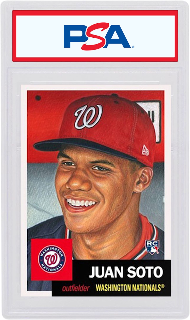 Juan Soto 2018 Topps Living Rookie #43 (PSA or BGS Graded)