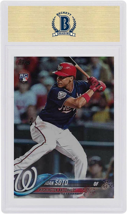 Juan Soto 2018 Topps Update Rookie Rainbow Foil #US300 (PSA or BGS Graded)
