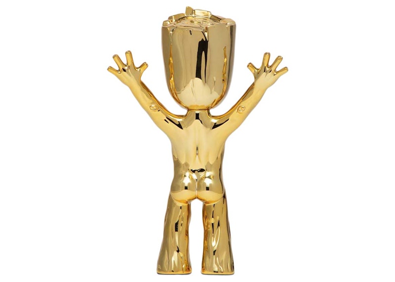 Juce Gace I Am Wood 22cm (Chrome Gold HBX Exclusive Edition) Figure