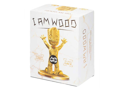 Juce Gace I Am Wood 22cm (Chrome Gold HBX Exclusive Edition) Figure