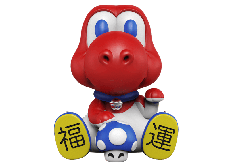 Juce Gace Mighty Jaxx Maneki-Dino (Red Edition) Figure