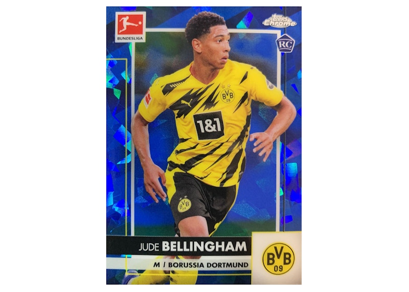 Jude Bellingham 2020 Topps Chrome Bundesliga Sapphire Rookie #31 (Ungraded)