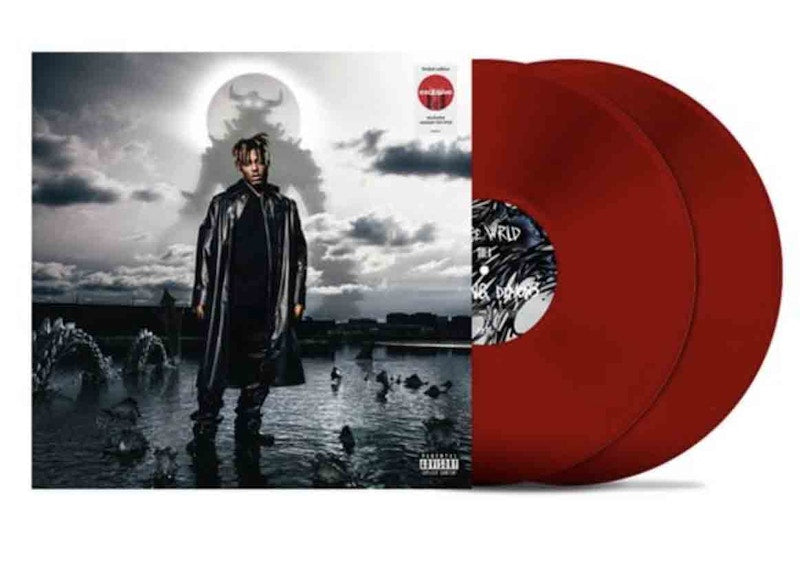 Juice Wrld Fighting Demons Target Exclusive 2XLP Vinyl Opaque Red