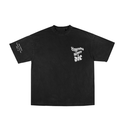 Juice Wrld Butterfly Tee Black