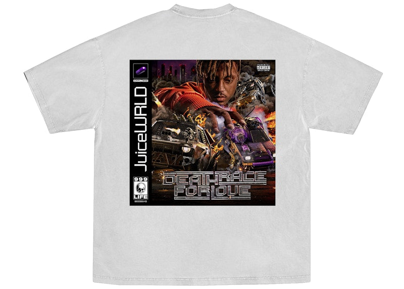 Juice Wrld Death Race For Love T-shirt White
