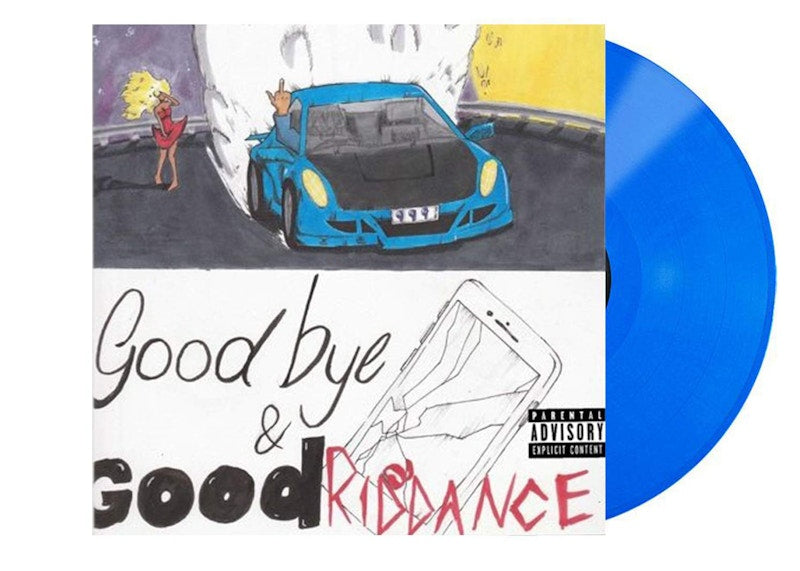 Juice Wrld Goodbye & Good Riddance LP Vinyl Blue