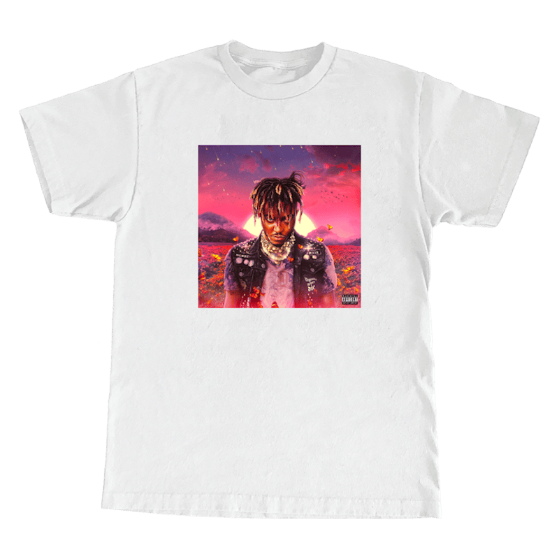 Juice Wrld Legends Never Die Album Tee White