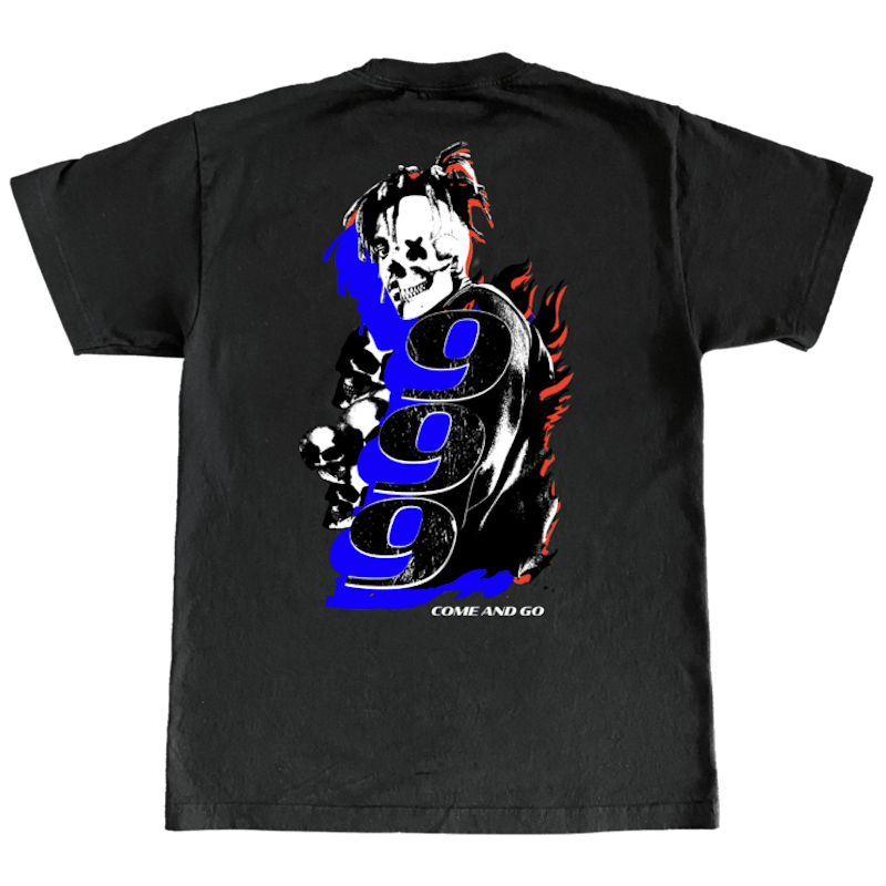 Juice Wrld X Mello Come And Go Tee Black