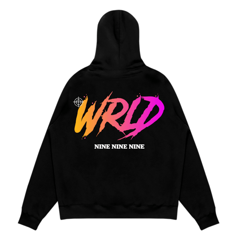 Juice Wrld X Mello Nine Nine Nine Hoodie Black