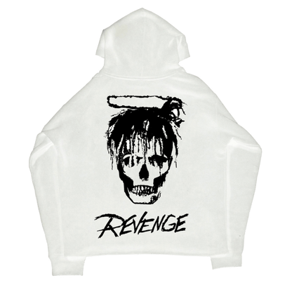 Juice Wrld X Revenge Legends Never Die Hoodie White