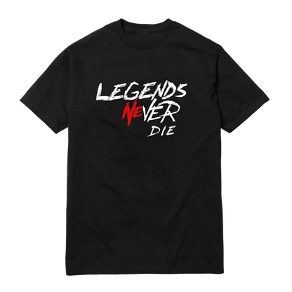 Juice Wrld X Revenge Legends Never Die Tee Black