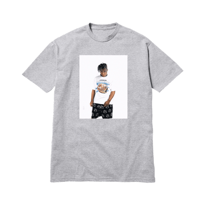 Juice Wrld X Revenge Photo Tee Grey