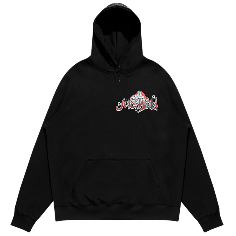 Juice Wrld x Faze Clan Champion Hoodie Black