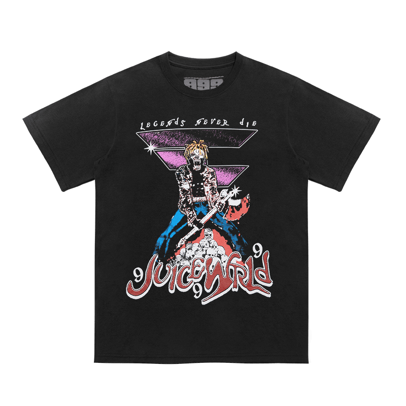 Juice Wrld x Faze Clan Champion T-shirt Black