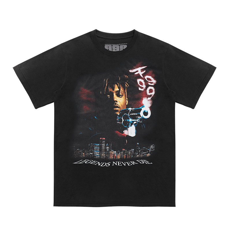 Juice Wrld x Faze Clan Guardian T-shirt Black