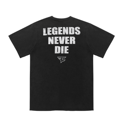Juice Wrld x Faze Clan Rockstar T-shirt Black