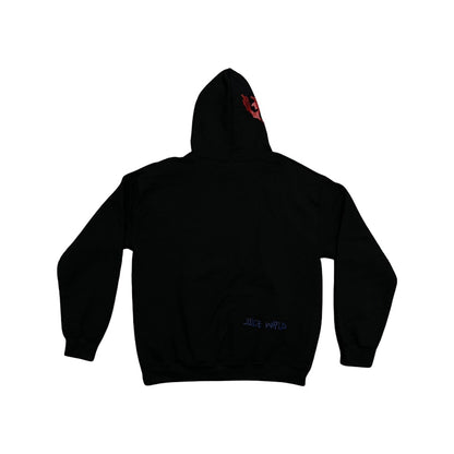 Juice Wrld x The Weeknd Smile Hoodie Black