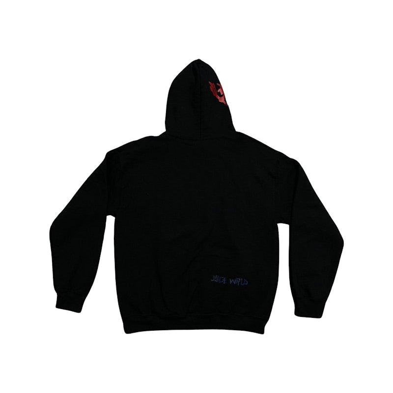 Juice Wrld x The Weeknd Smile Hoodie Black