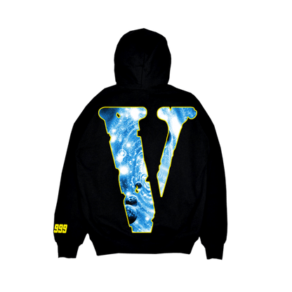 Juice Wrld x Vlone Cosmic Hoodie Black
