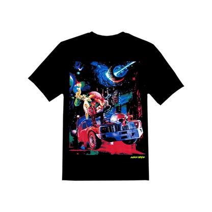 Juice Wrld x Vlone Cosmic Racer T-shirt Black