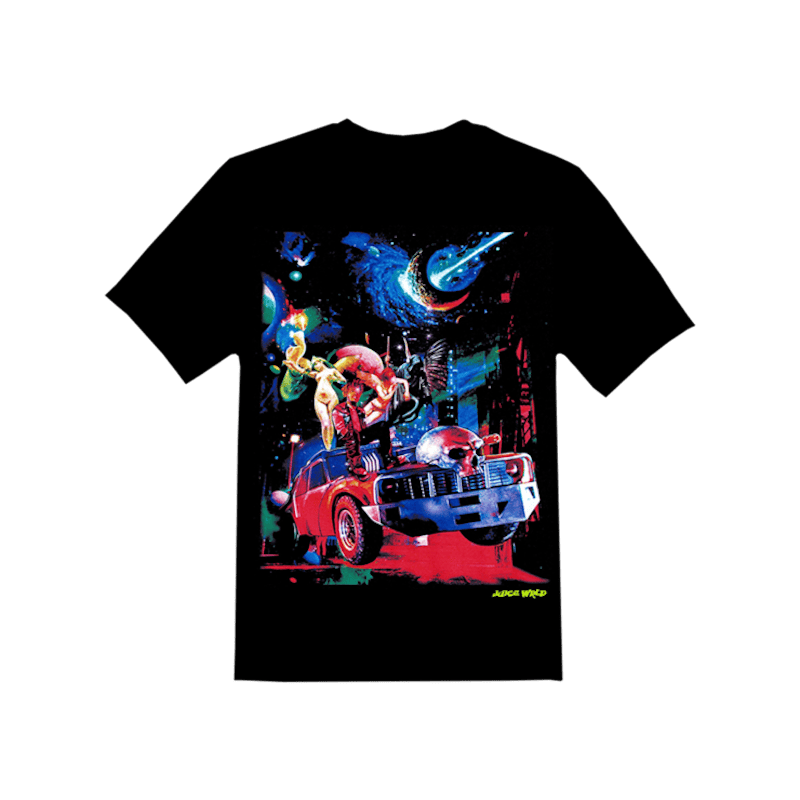 Juice Wrld x Vlone Cosmic Racer T-shirt Black